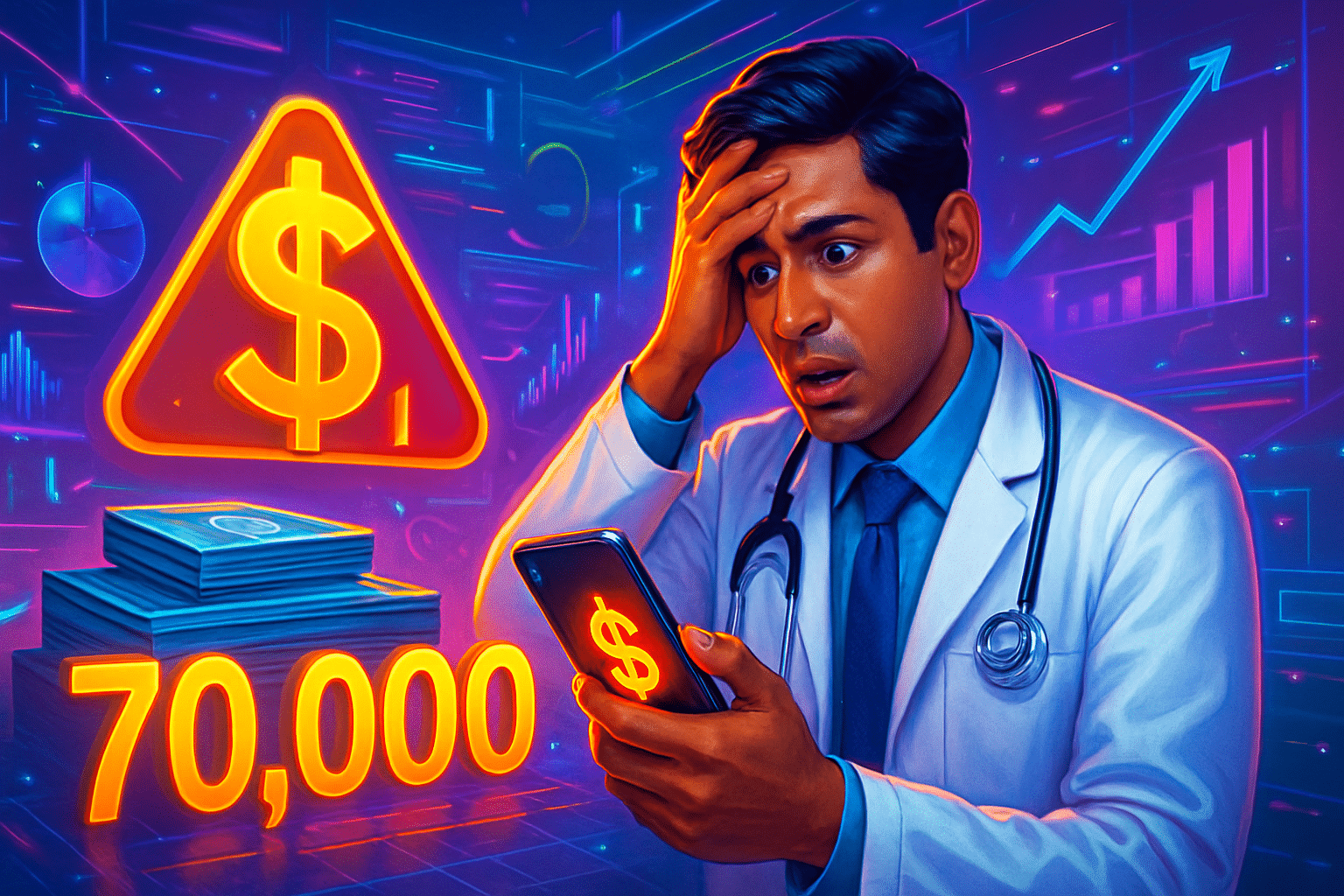 Bác sĩ Ấn Độ mất 70.000 USD vì bẫy đầu Bác sĩ Ấn Độ mất 70.000 USD vì bẫy đầu tư lừa đảo