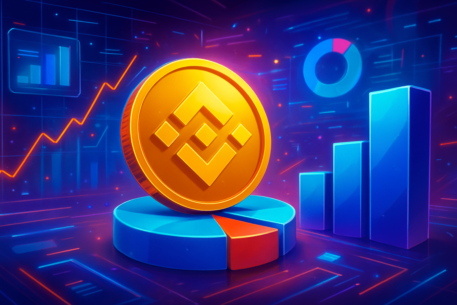 Binance phân bổ token vẫn chiếm tỷ trọng nhỏ trong Binance phân bổ token vẫn chiếm tỷ trọng nhỏ trong tổng cung