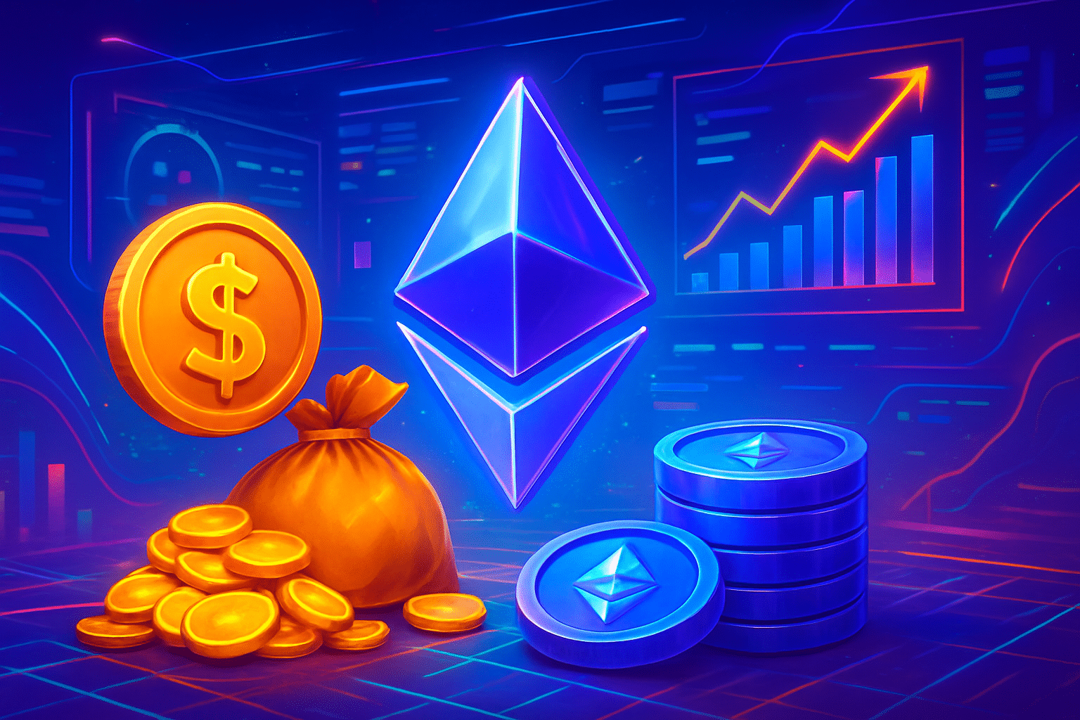 Bitmine rót 219 triệu USD staking ETH, kho bạc vượt Bitmine rót 219 triệu USD staking ETH, kho bạc vượt 4 triệu token