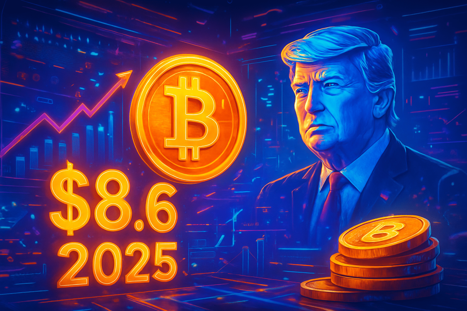 Các thương vụ crypto đạt 8,6 tỷ USD năm 2025 Các thương vụ crypto đạt 8,6 tỷ USD năm 2025 nhờ chính sách Trump