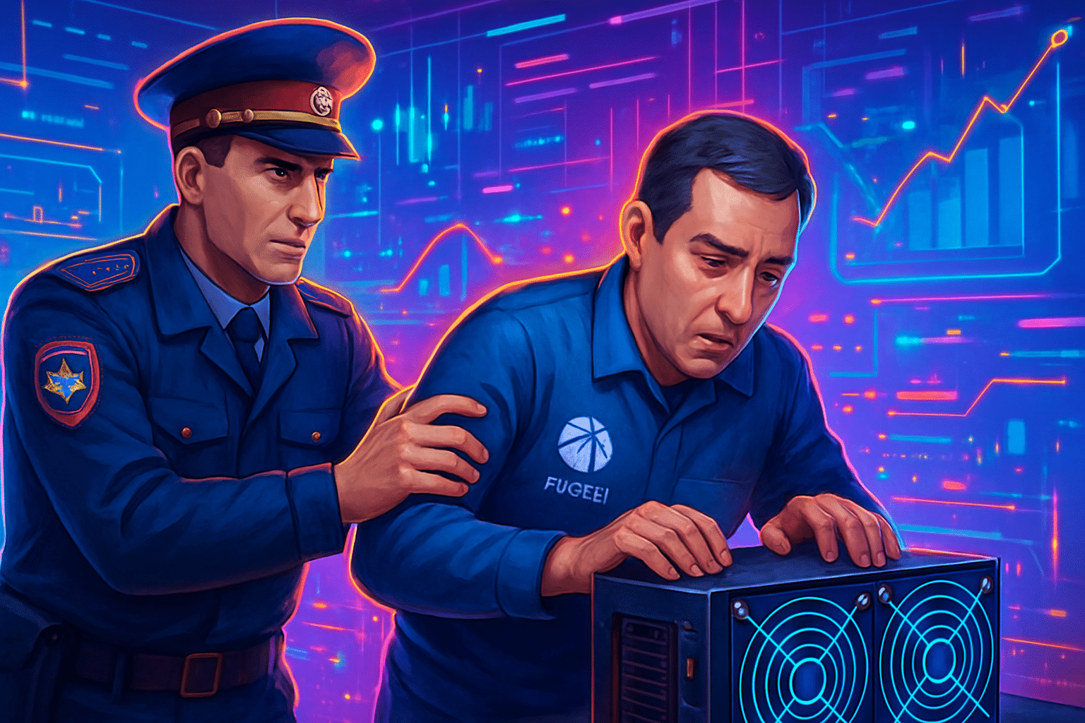 Cảnh sát Nga bắt nhân viên Rosseti tiếp tay đào Cảnh sát Nga bắt nhân viên Rosseti tiếp tay đào crypto lậu