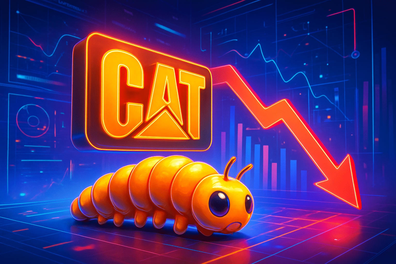 Caterpillar vỡ kỳ vọng AI, giảm mạnh nhất kể từ Caterpillar vỡ kỳ vọng AI, giảm mạnh nhất kể từ tháng 4