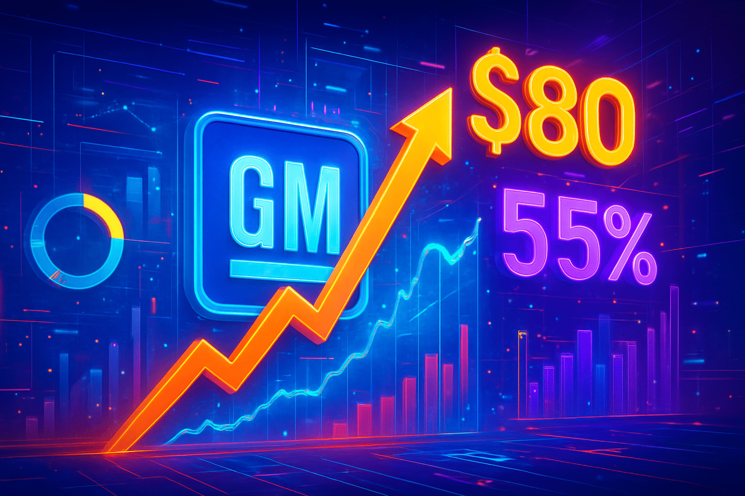 Cổ phiếu GM lập đỉnh 80 USD, tăng hơn 55% Cổ phiếu GM lập đỉnh 80 USD, tăng hơn 55% từ đầu năm