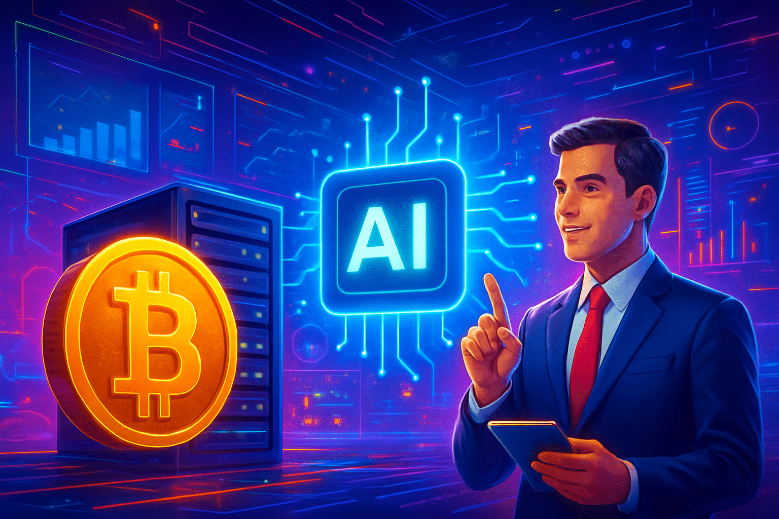 Công ty đào Bitcoin mở doanh thu AI nhờ đổi Công ty đào Bitcoin mở doanh thu AI nhờ đổi data center