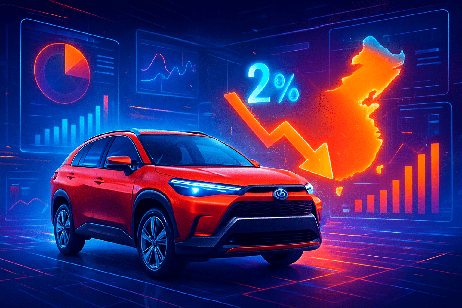 Doanh số toàn cầu Toyota giảm khoảng 2% trong tháng Doanh số toàn cầu Toyota giảm khoảng 2% trong tháng 11, Trung Quốc dẫn đầu đà giảm