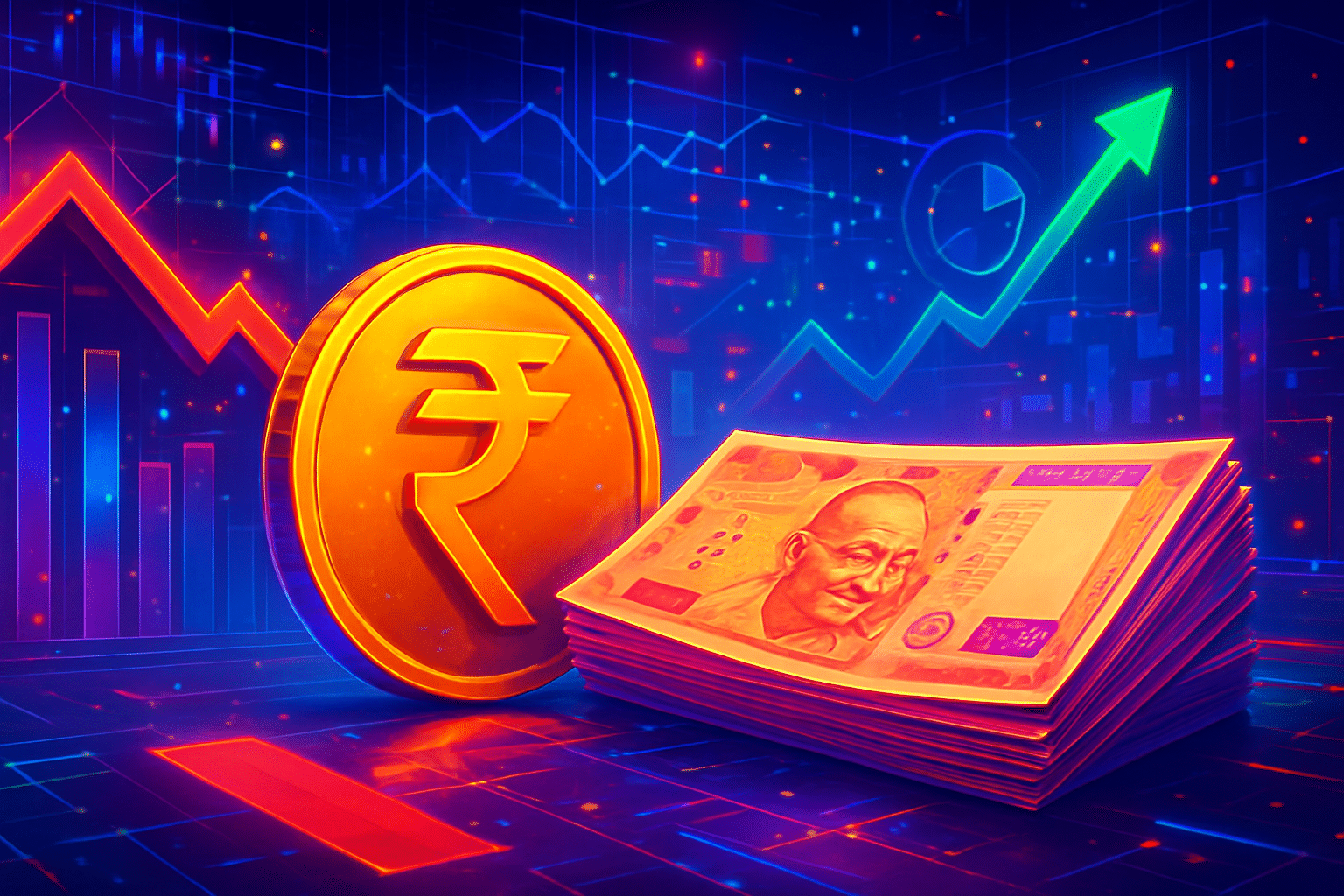 Đồng rupee Ấn Độ thành tiền tệ kém nhất châu Đồng rupee Ấn Độ thành tiền tệ kém nhất châu Á, vẫn có điểm sáng