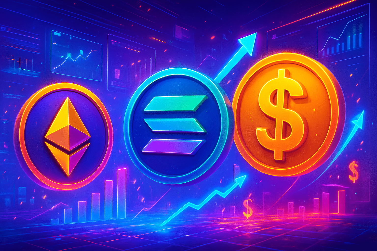 Ethereum và Solana dẫn đầu thanh khoản USD trên chuỗi Ethereum và Solana dẫn đầu thanh khoản USD trên chuỗi