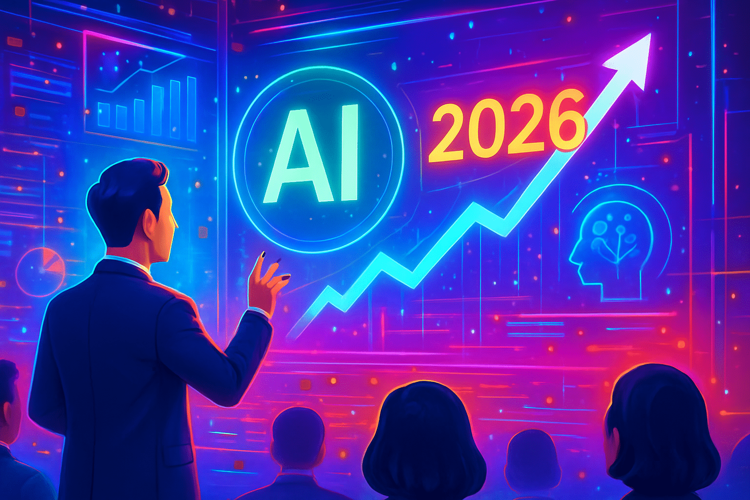 Giới VC dự báo doanh nghiệp tăng chi cho AI Giới VC dự báo doanh nghiệp tăng chi cho AI năm 2026