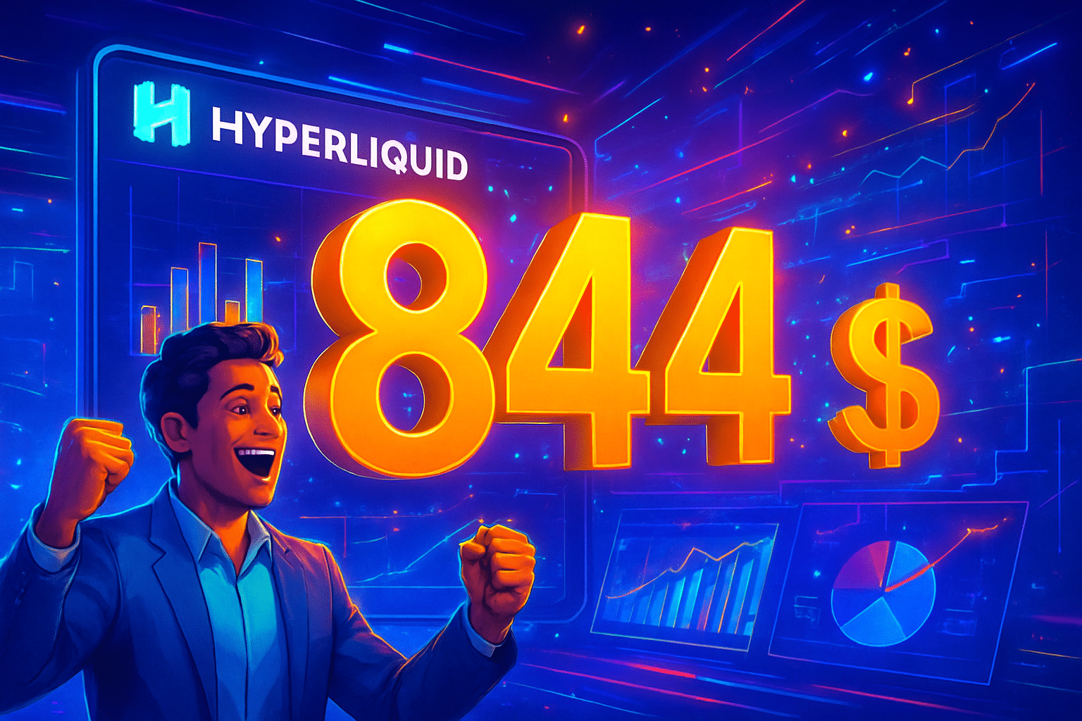 Hyperliquid chốt năm với doanh thu 844 triệu USD Hyperliquid chốt năm với doanh thu 844 triệu USD