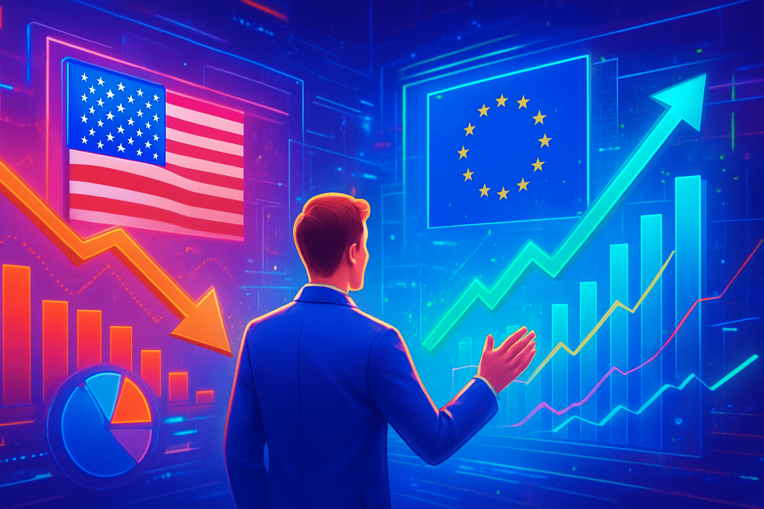 Kinh tế Mỹ dự báo suy yếu năm 2026, châu Kinh tế Mỹ dự báo suy yếu năm 2026, châu Âu vượt trội