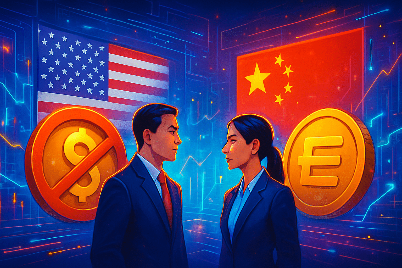 Lệnh cấm lãi stablecoin của Mỹ trao lợi thế cho Lệnh cấm lãi stablecoin của Mỹ trao lợi thế cho Trung Quốc