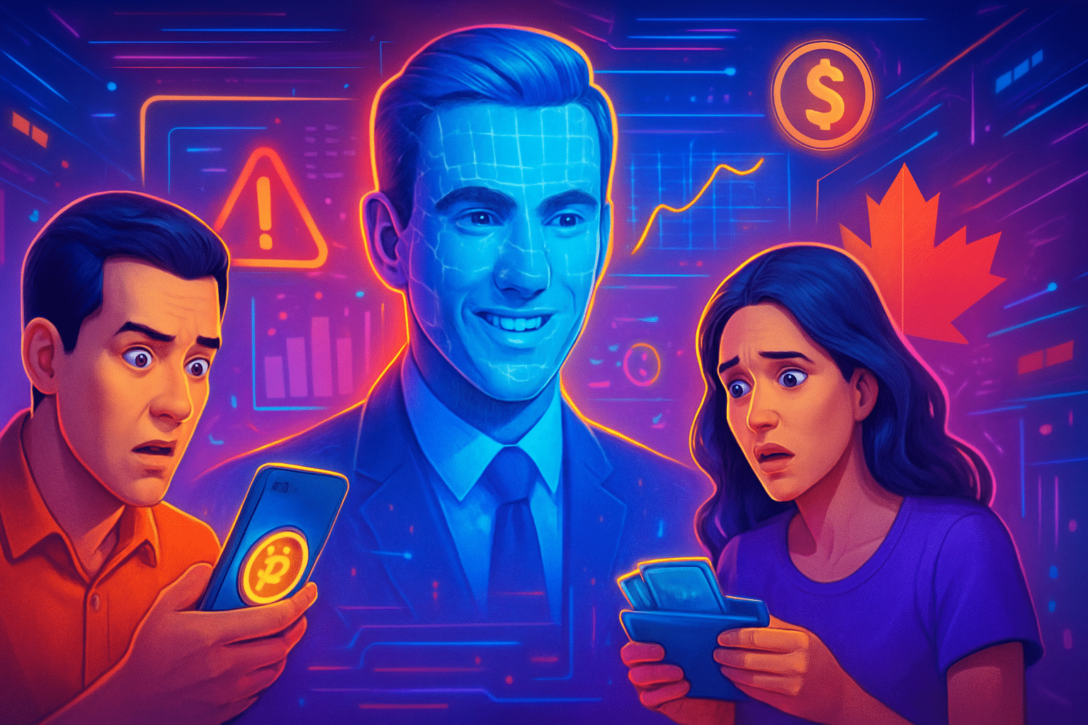 Lừa đảo crypto deepfake khiến 2 người Canada mất 2,3 Lừa đảo crypto deepfake khiến 2 người Canada mất 2,3 triệu USD