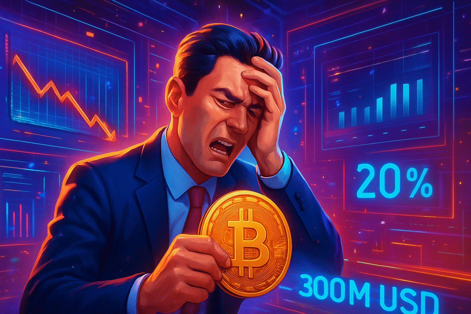 Nhà đầu tư Bitcoin lỗ thực hiện 300 triệu USD/ngày, Nhà đầu tư Bitcoin lỗ thực hiện 300 triệu USD/ngày, mất kiên nhẫn