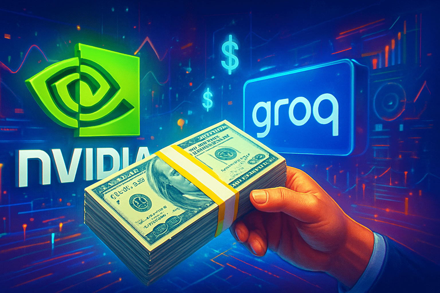 Nvidia chốt mua Groq giá 20 nghìn tỷ USD bằng Nvidia chốt mua Groq giá 20 nghìn tỷ USD bằng tiền mặt