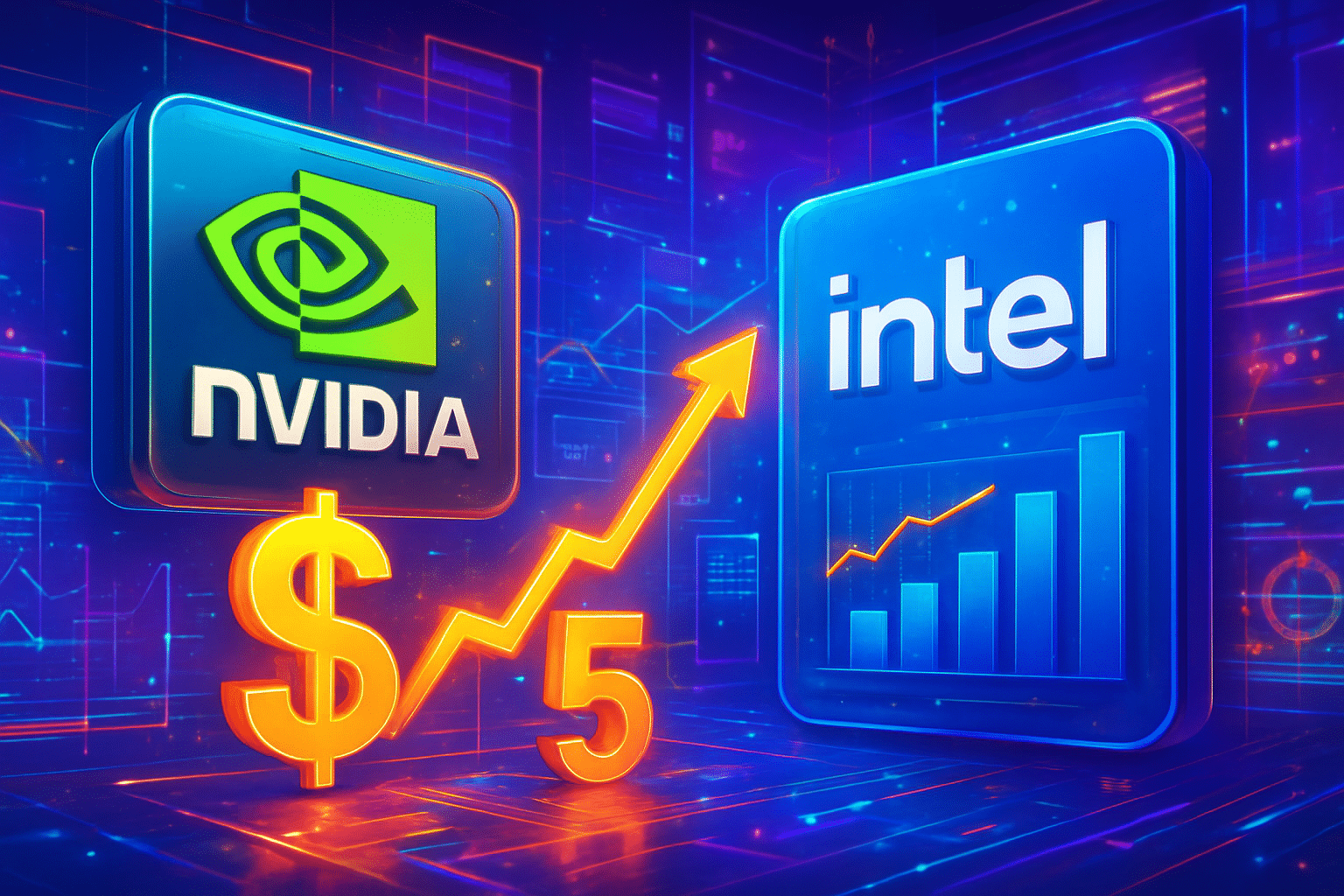 Nvidia đầu tư 5 tỷ USD mua cổ phiếu Intel Nvidia đầu tư 5 tỷ USD mua cổ phiếu Intel trong thỏa thuận tháng 9