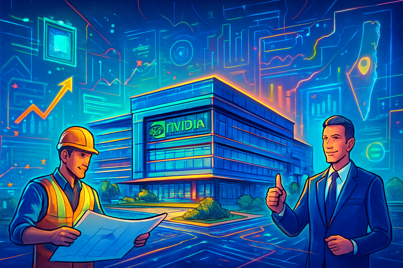 Nvidia xây khuôn viên mới sức chứa 10.000 tại Israel Nvidia xây khuôn viên mới sức chứa 10.000 tại Israel