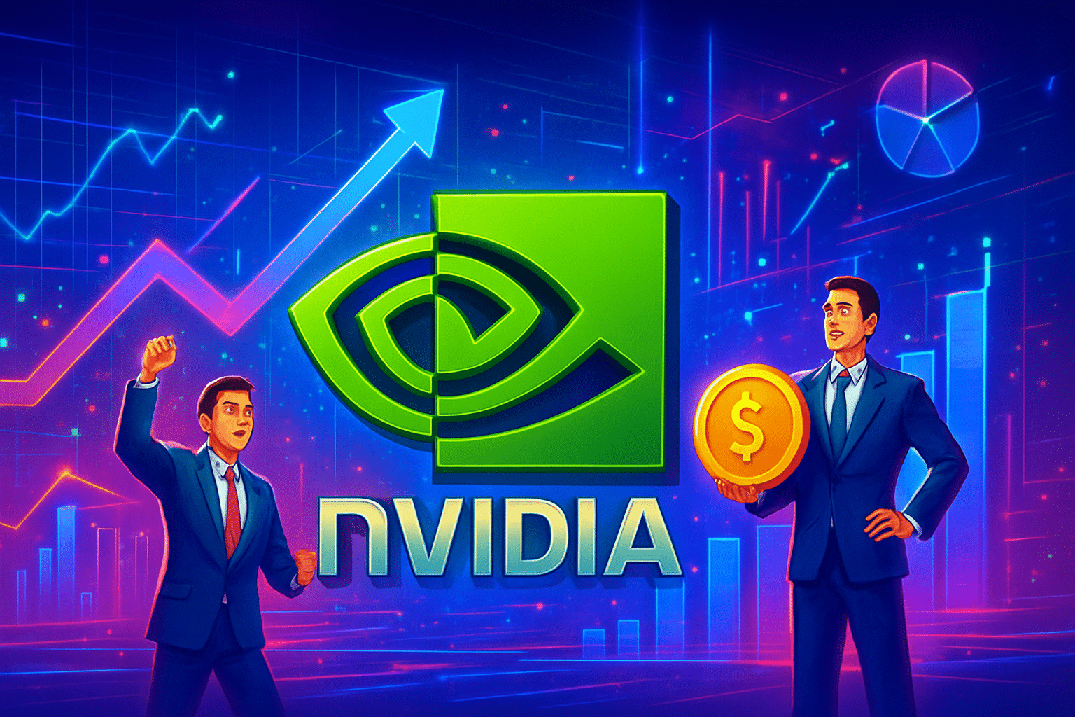 Phố Wall giữ quan điểm lạc quan với Nvidia, tiếp Phố Wall giữ quan điểm lạc quan với Nvidia, tiếp tục đặt cược lớn