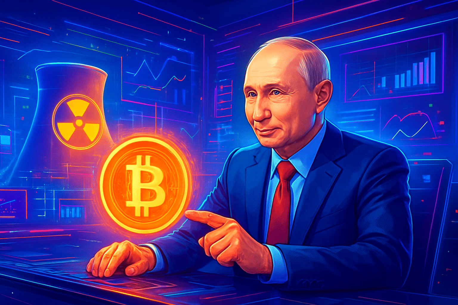 Putin bàn quản lý chung nhà máy điện hạt nhân Putin bàn quản lý chung nhà máy điện hạt nhân Mỹ để đào Bitcoin