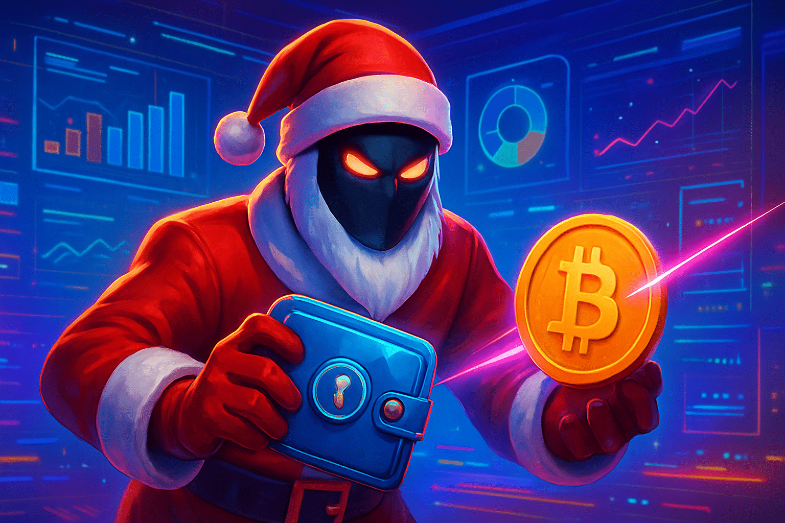 SantaStealer nhắm ví tiền điện tử làm mục tiêu chính SantaStealer nhắm ví tiền điện tử làm mục tiêu chính