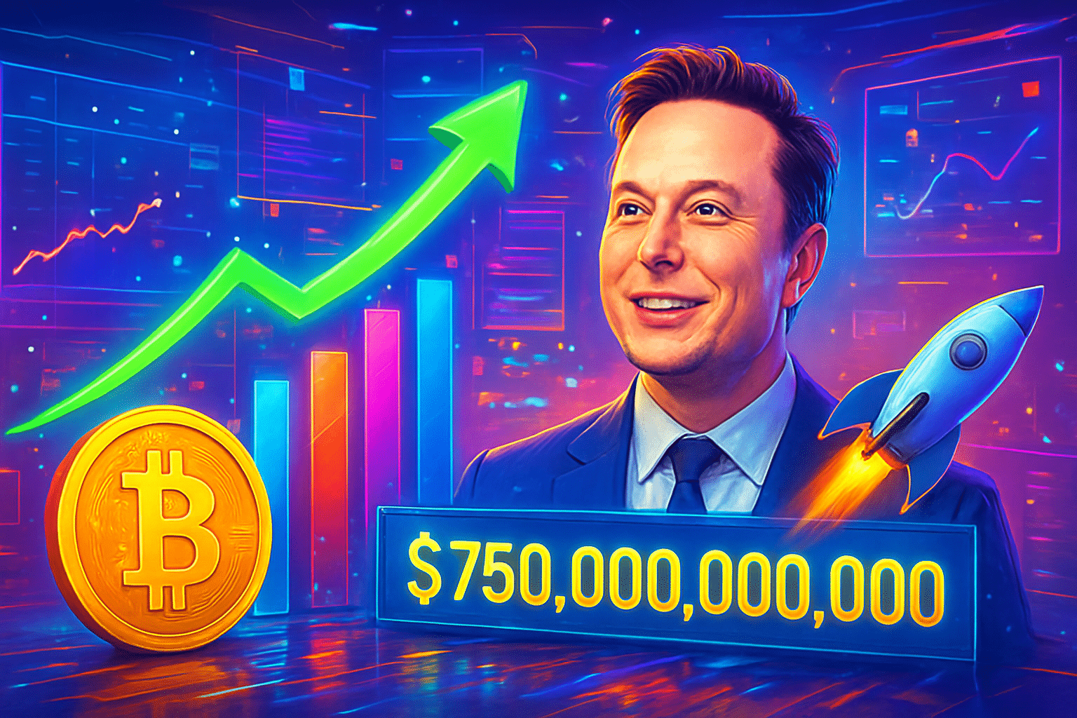 Tài sản Elon Musk vượt 750 nghìn tỷ USD, lập Tài sản Elon Musk vượt 750 nghìn tỷ USD, lập kỷ lục giàu nhất lịch sử