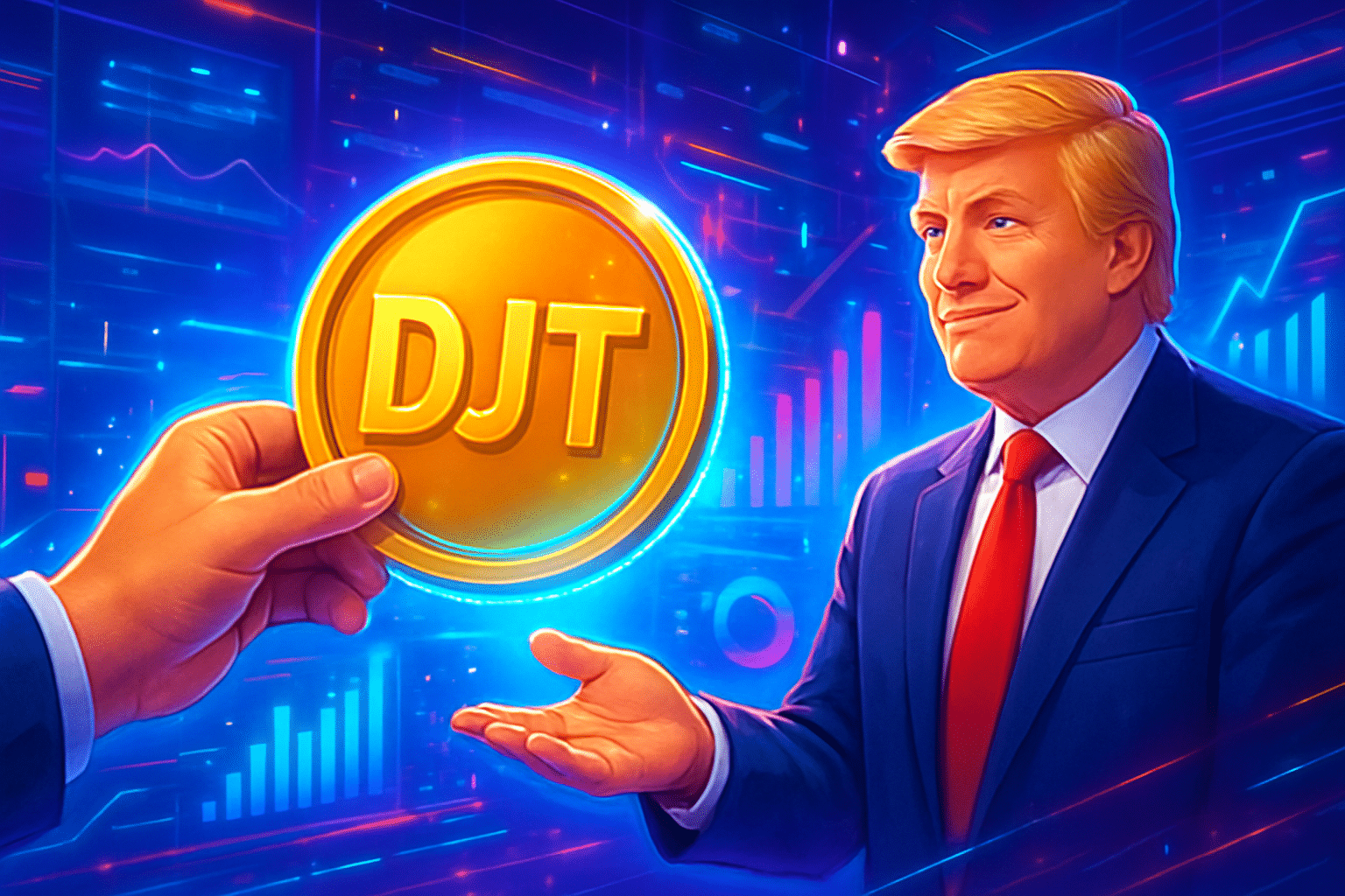 Trump Media phát token số cho cổ đông DJT Trump Media phát token số cho cổ đông DJT