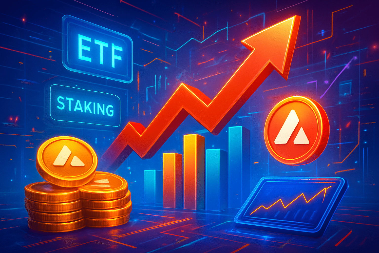 VanEck bổ sung staking vào đề xuất ETF Avalanche, AVAX VanEck bổ sung staking vào đề xuất ETF Avalanche, AVAX tăng giá