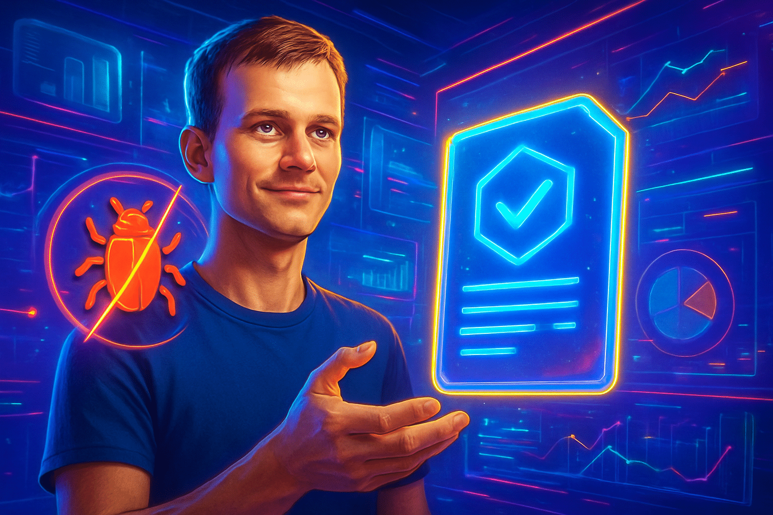 Vitalik dự báo tương lai hợp đồng thông minh không Vitalik dự báo tương lai hợp đồng thông minh không lỗi bug