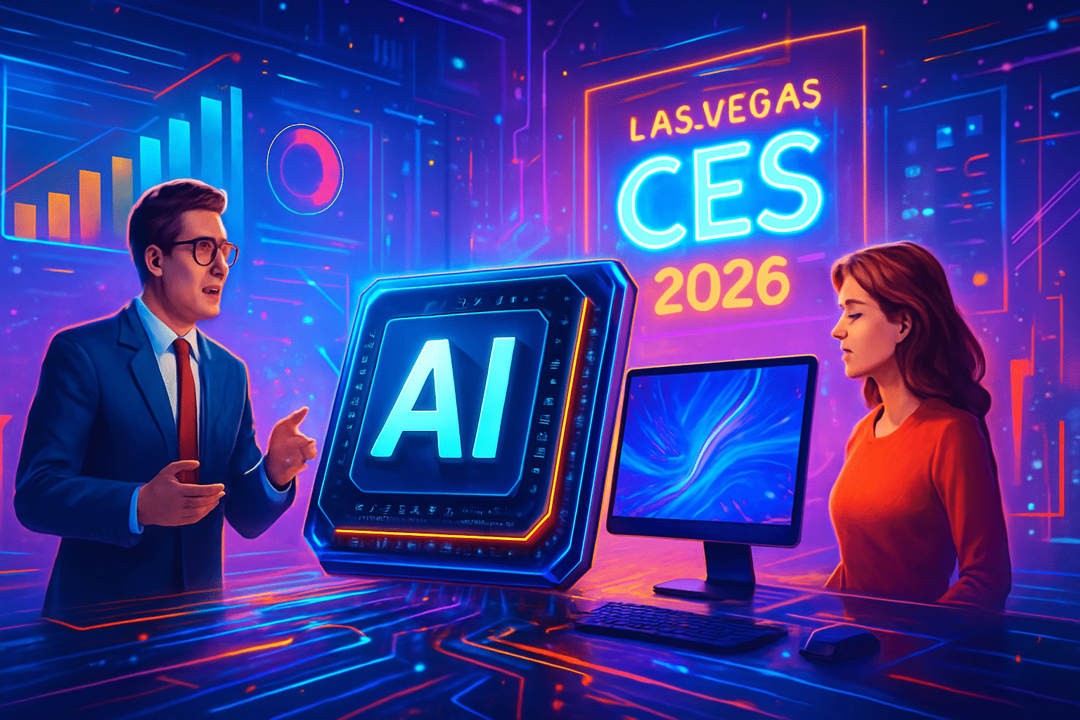 AMD ra mắt chip AI PC thế hệ mới tại AMD ra mắt chip AI PC thế hệ mới tại CES 2026 ở Las Vegas