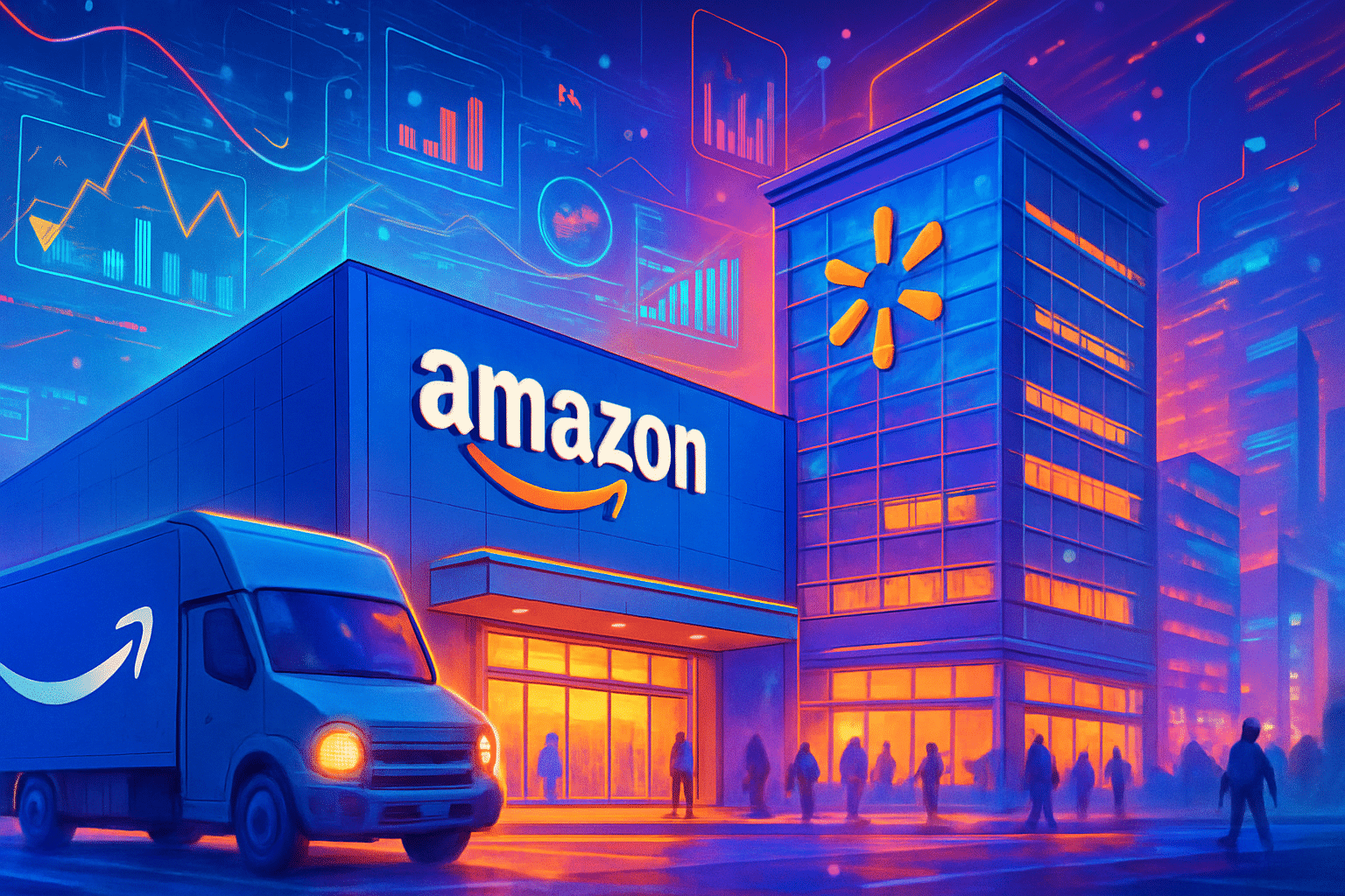 Amazon áp dụng mô hình Walmart với siêu cửa hàng Amazon áp dụng mô hình Walmart với siêu cửa hàng gần Chicago