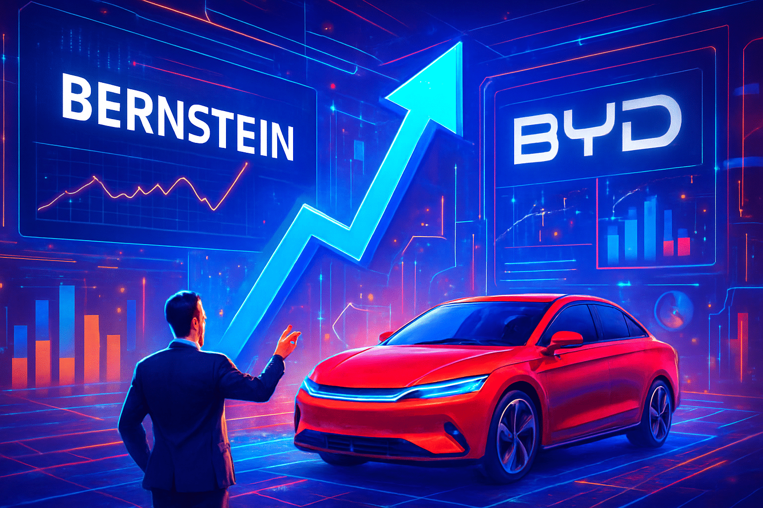 Bernstein Wall Street tái khẳng định xếp hạng vượt trội Bernstein Wall Street tái khẳng định xếp hạng vượt trội với BYD