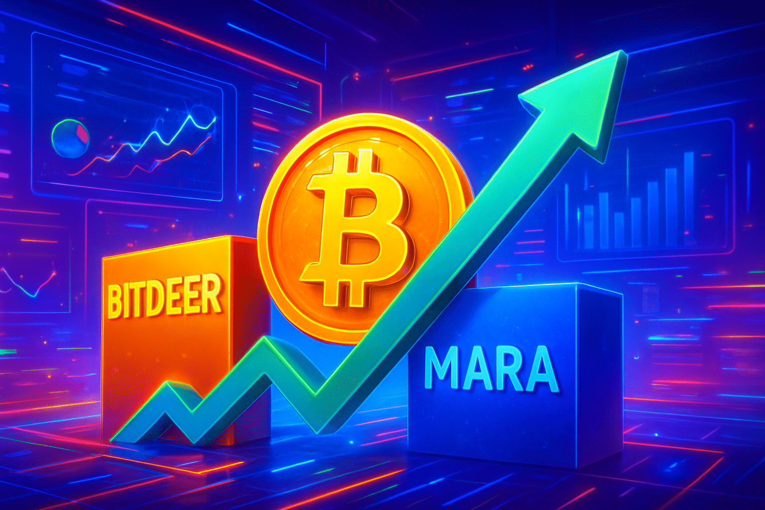 Bitdeer vượt MARA về tổng hashrate khai thác Bitcoin Bitdeer vượt MARA về tổng hashrate khai thác Bitcoin