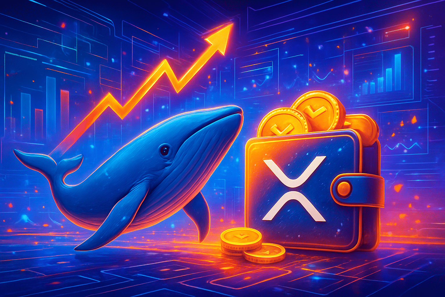 Cá voi tích lũy, ví XRP triệu phú tăng trong năm 2026