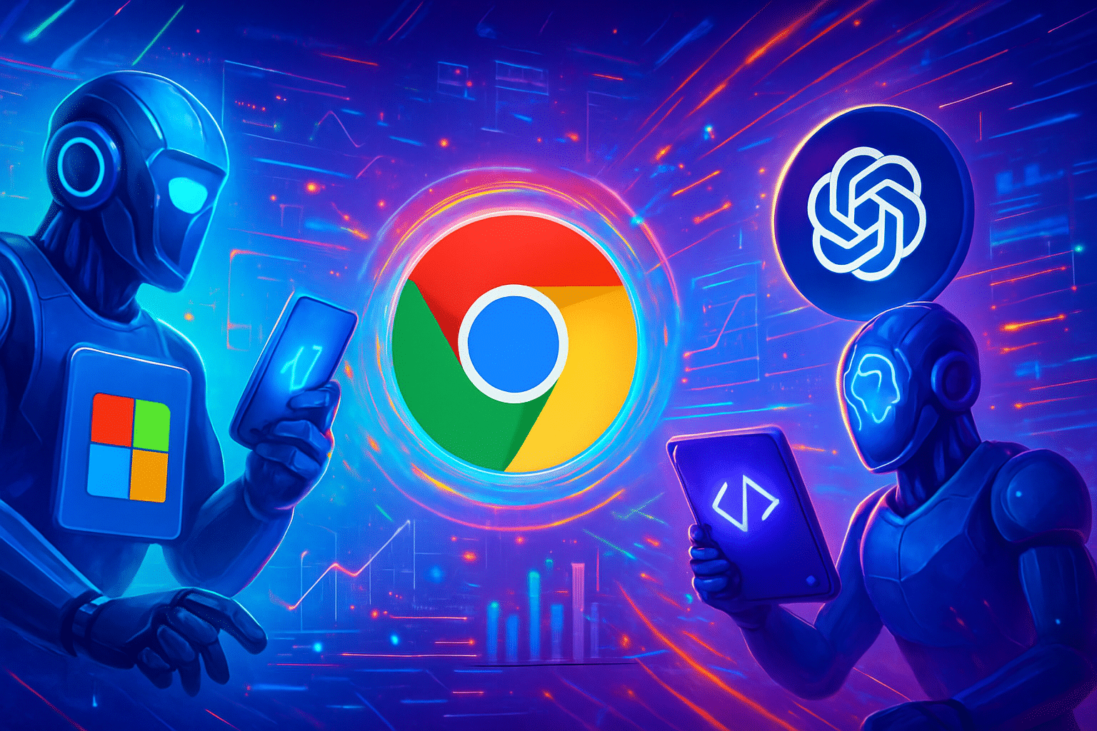 Các gã khổng lồ AI mở cuộc chiến trình duyệt Các gã khổng lồ AI mở cuộc chiến trình duyệt với Chrome của Google