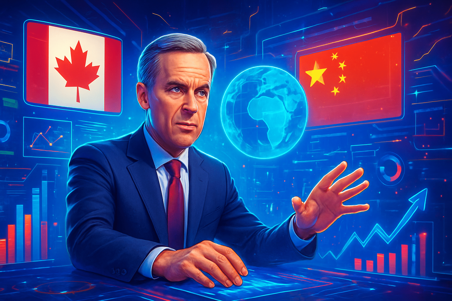 Carney: Canada sẽ không ký FTA với Trung Quốc theo USMCA