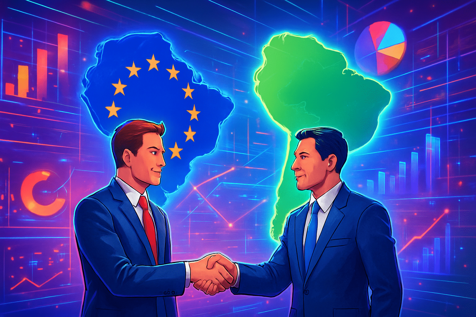 Châu Âu chốt thỏa thuận thương mại lớn với Nam Châu Âu chốt thỏa thuận thương mại lớn với Nam Mỹ sau 25 năm đàm phán