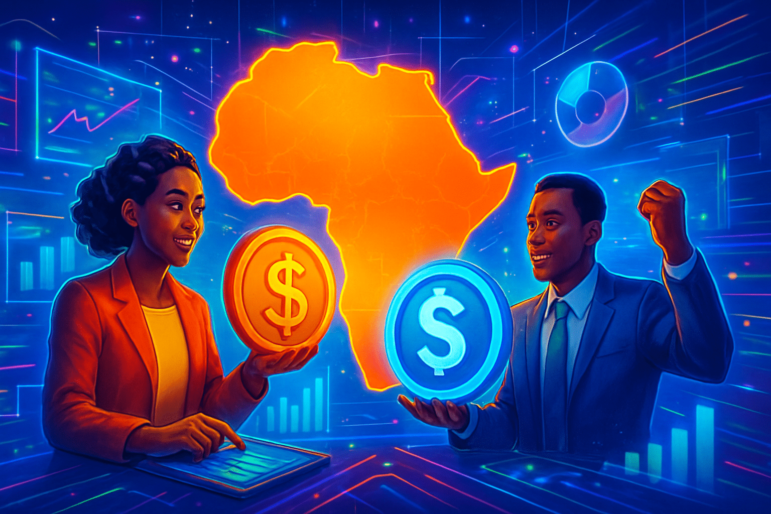 Châu Phi chuyển sang stablecoin khi kiều hối ưu tiên hơn viện trợ