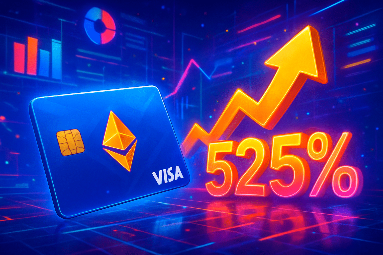 Chi tiêu thẻ crypto Visa năm 2025 tăng 525%, EtherFi Chi tiêu thẻ crypto Visa năm 2025 tăng 525%, EtherFi dẫn đầu