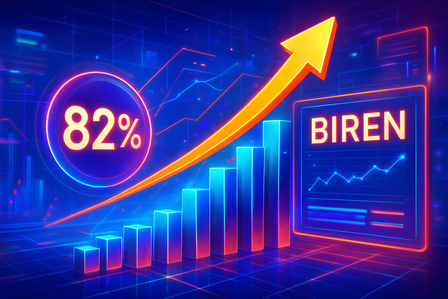 Cổ phiếu Biren tăng 82% dẫn đầu các niêm yết Cổ phiếu Biren tăng 82% dẫn đầu các niêm yết tại Hong Kong