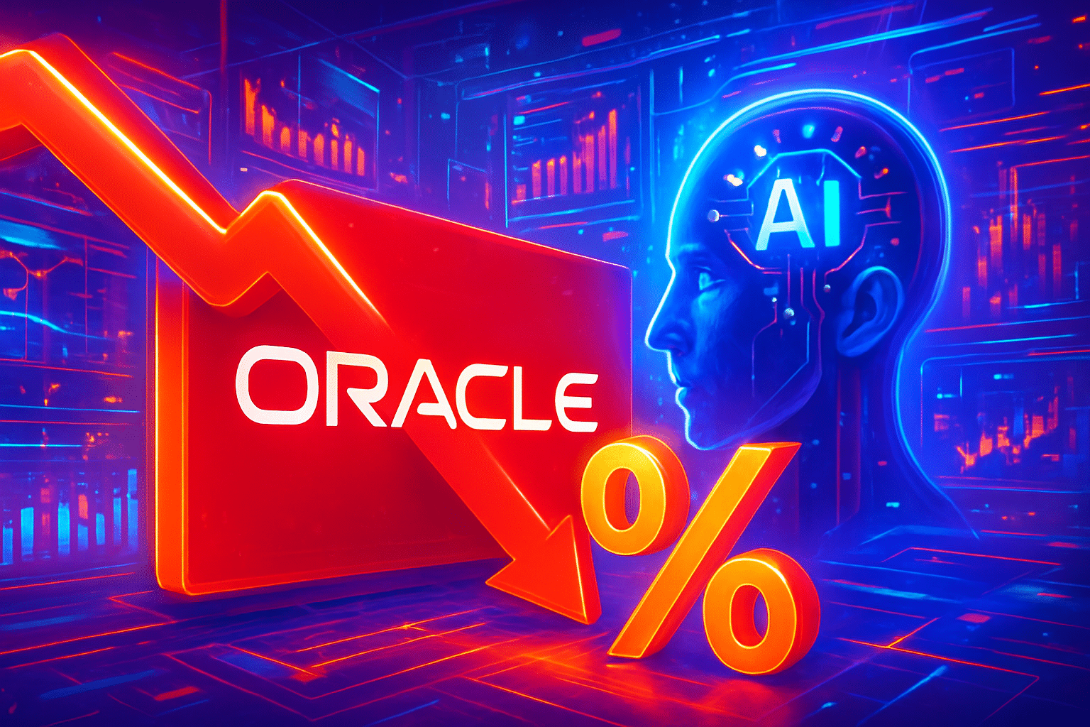 Cổ phiếu Oracle giảm 5% khi trái chủ kiện về Cổ phiếu Oracle giảm 5% khi trái chủ kiện về khoản nợ AI