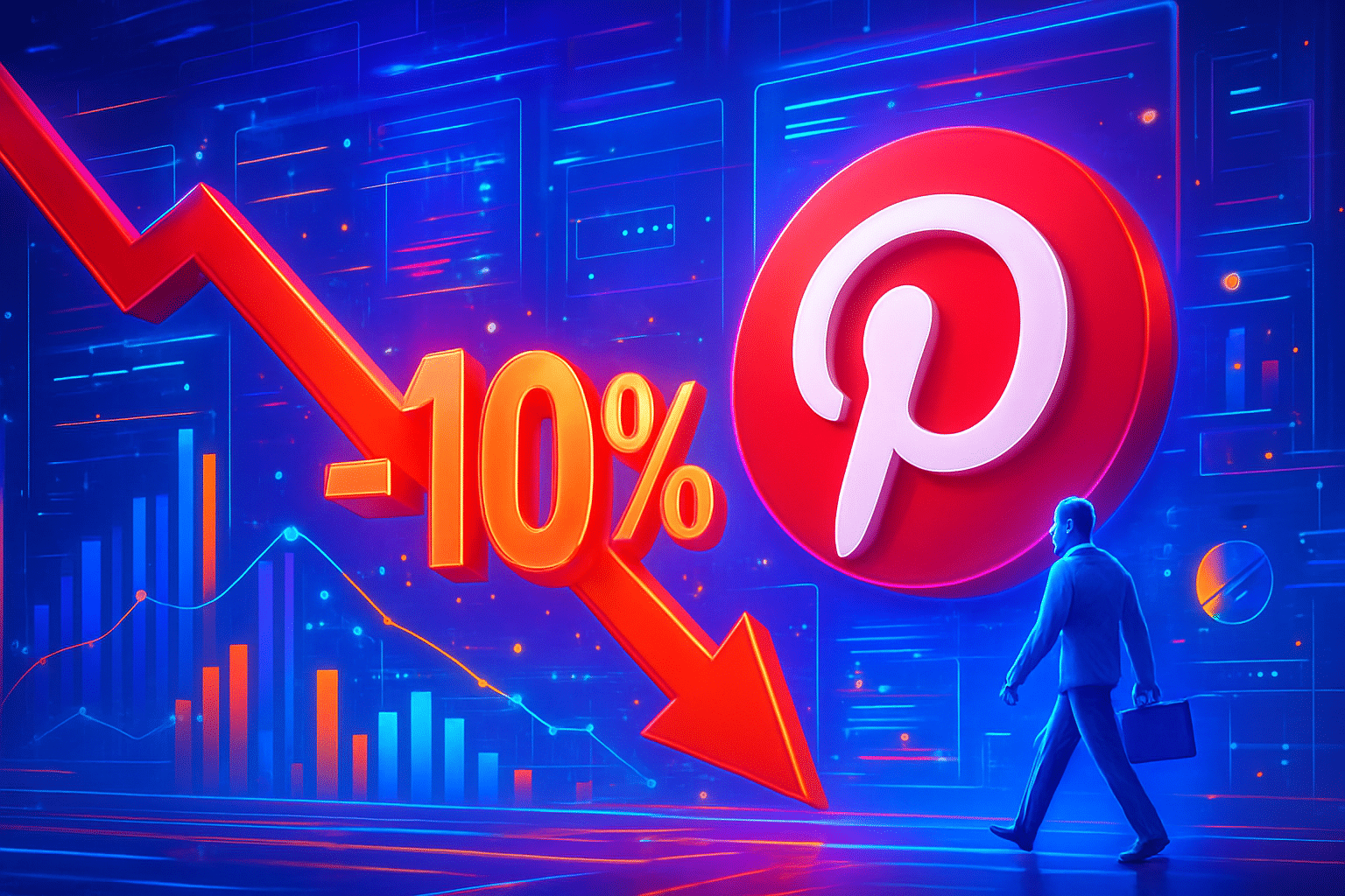 Cổ phiếu Pinterest lao dốc 10% sau khi cắt giảm 15% nhân sự