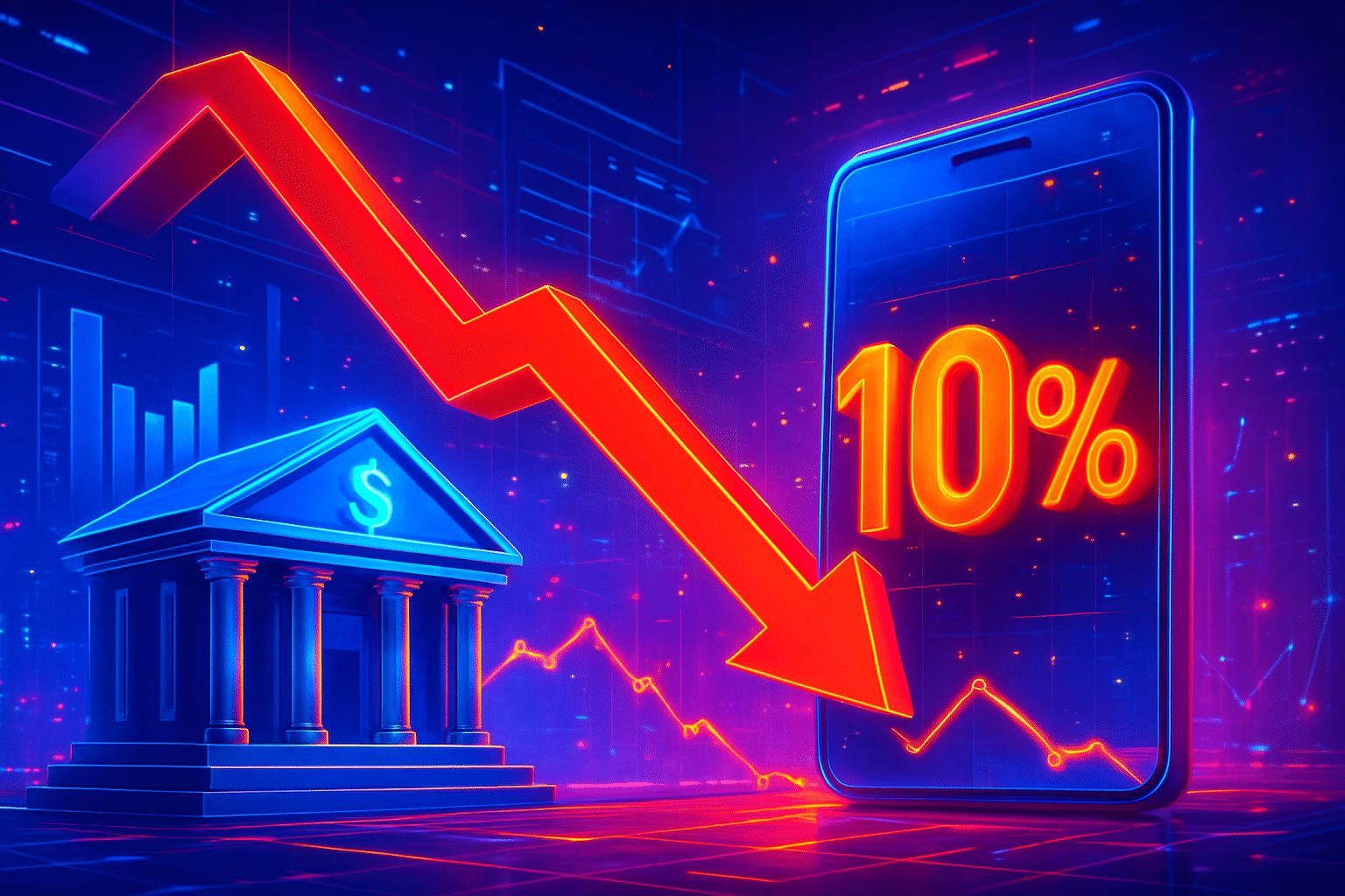 Cổ phiếu ngân hàng Phố Wall giảm mạnh trước giờ Cổ phiếu ngân hàng Phố Wall giảm mạnh trước giờ mở cửa vì đề xuất Trump cap lãi thẻ 10%