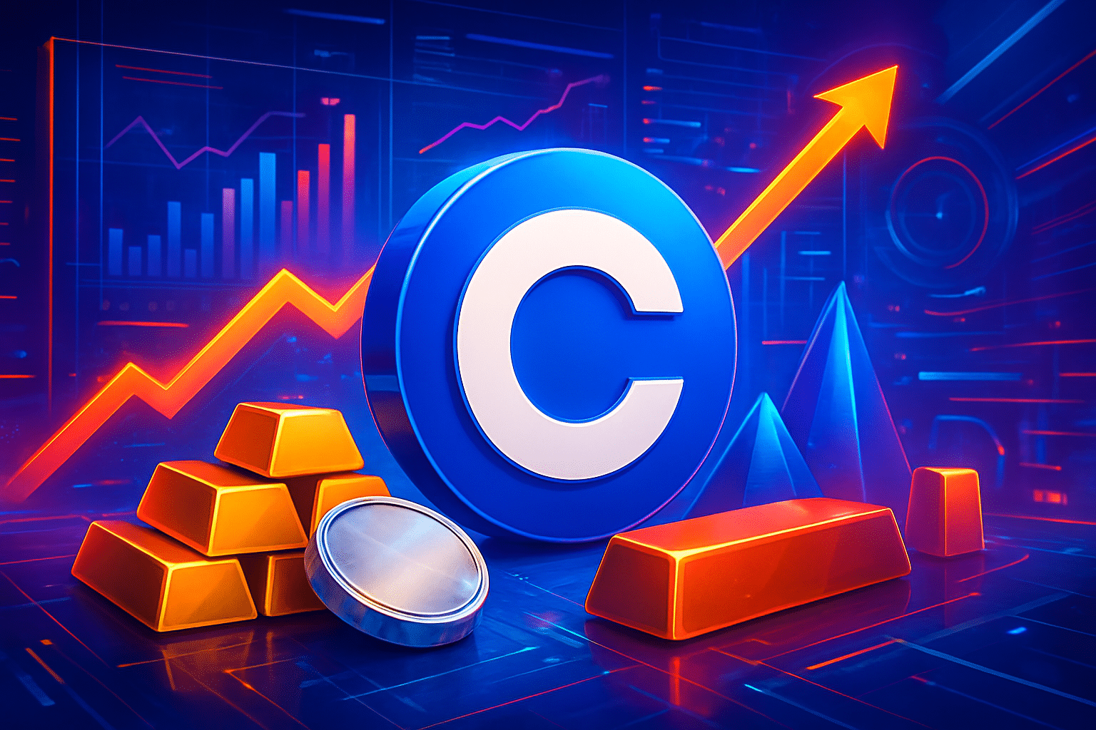 Coinbase mở rộng danh mục hàng hóa với hợp đồng Coinbase mở rộng danh mục hàng hóa với hợp đồng tương lai kim loại mới