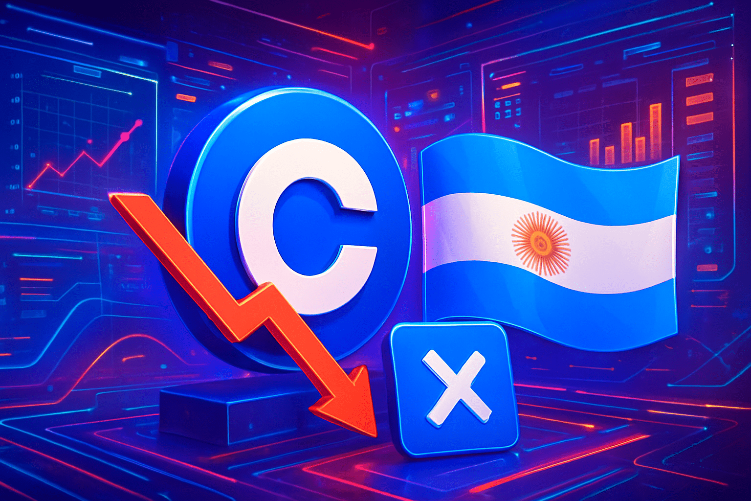 Coinbase tạm dừng hoạt động tại Argentina sau chưa đầy Coinbase tạm dừng hoạt động tại Argentina sau chưa đầy 1 năm ra mắt