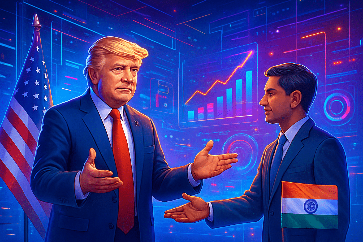 Đặc phái viên Trump: Ấn Độ-Mỹ sắp thu hẹp khác Đặc phái viên Trump: Ấn Độ-Mỹ sắp thu hẹp khác biệt đàm phán thương mại