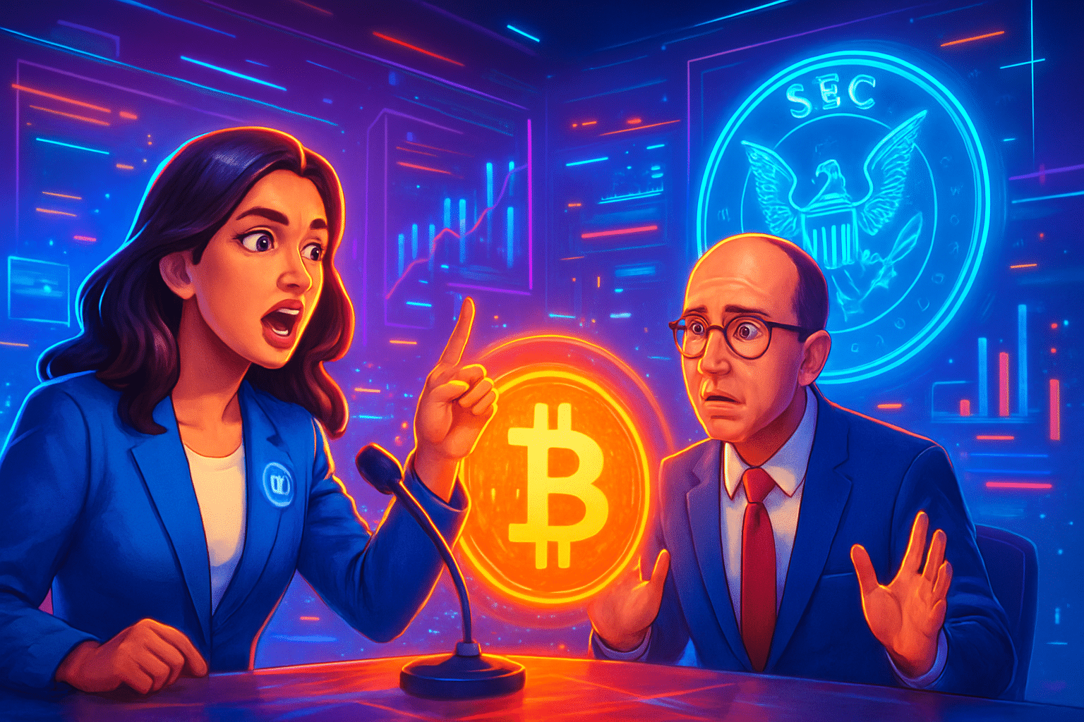 Đảng Dân chủ chất vấn SEC vì rút đơn kiện Đảng Dân chủ chất vấn SEC vì rút đơn kiện tiền số