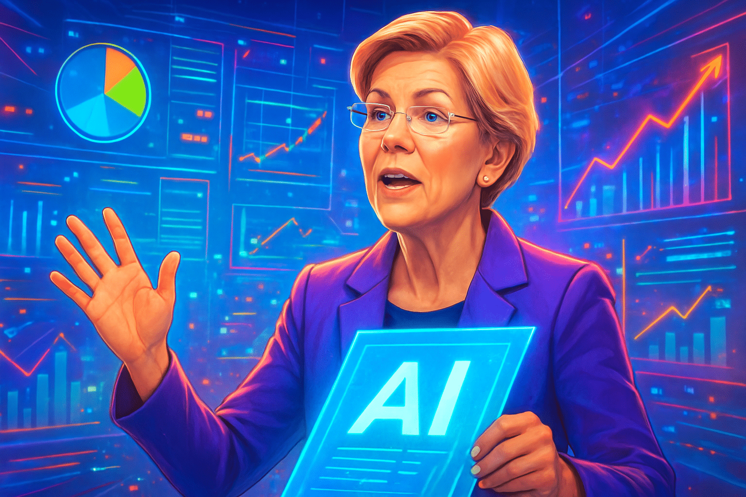 Elizabeth Warren dẫn đầu Thượng viện điều tra nợ trung tâm AI