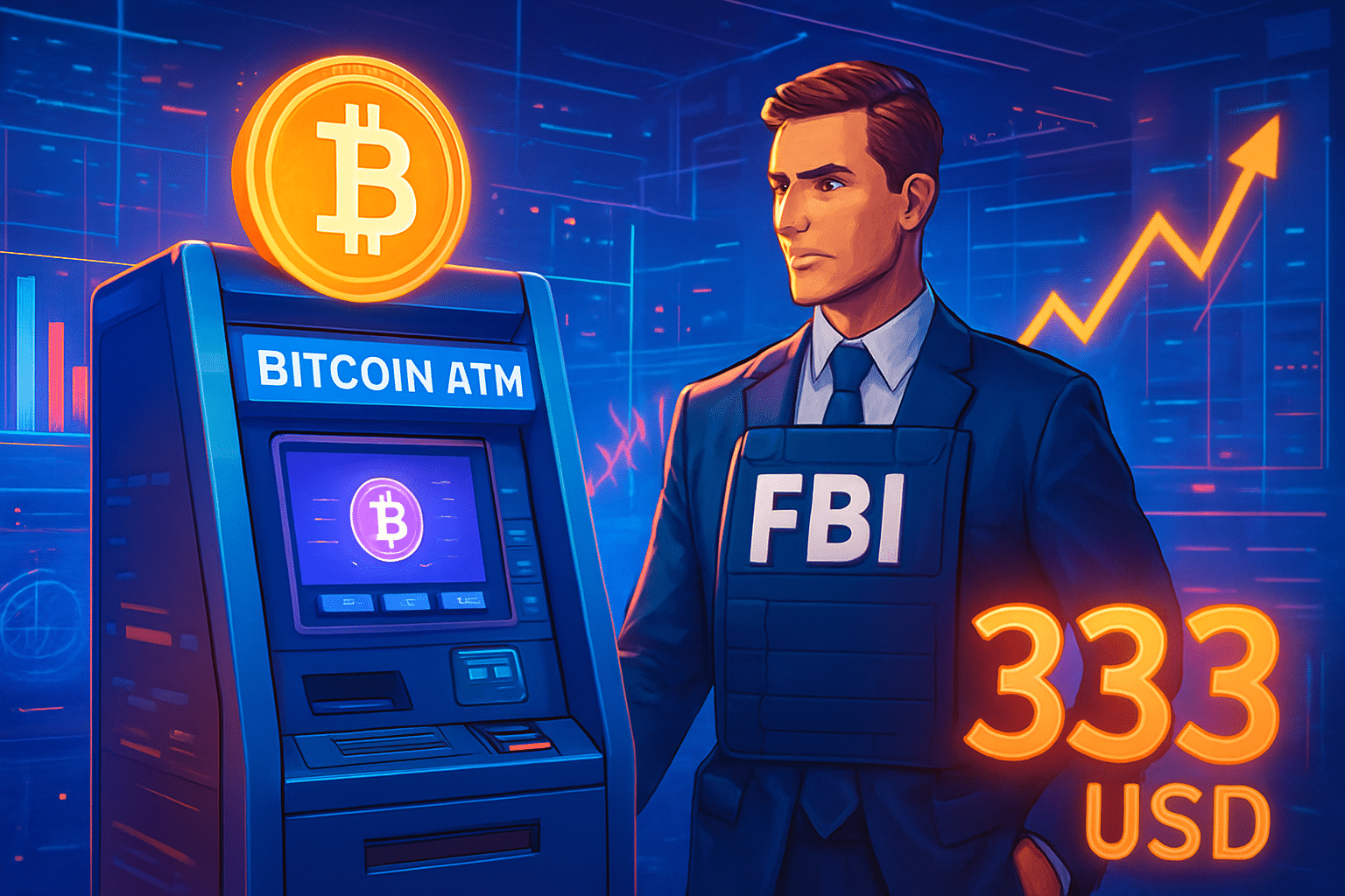 FBI: Lừa đảo qua Bitcoin ATM chạm kỷ lục 333 FBI: Lừa đảo qua Bitcoin ATM chạm kỷ lục 333 triệu USD