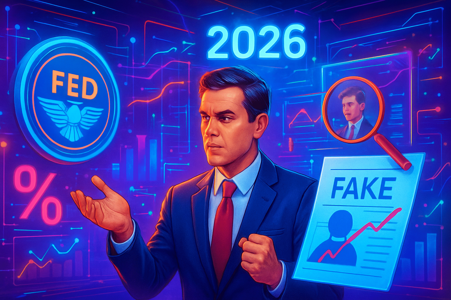 Fed đối mặt dữ liệu giả và giám sát chính Fed đối mặt dữ liệu giả và giám sát chính trị khi hoạch định lãi suất 2026