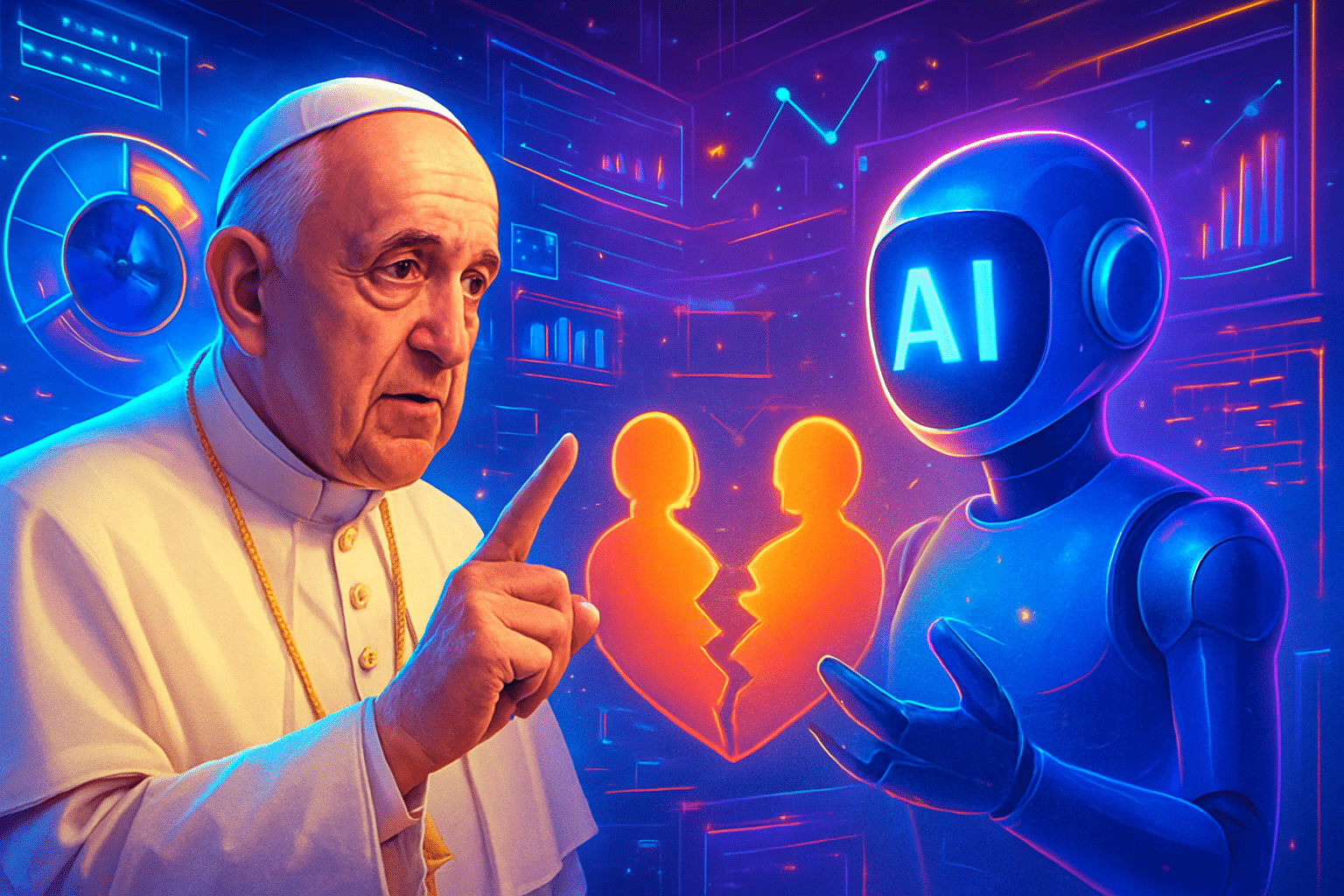 Giáo hoàng cảnh báo AI làm suy yếu kết nối giữa người với người