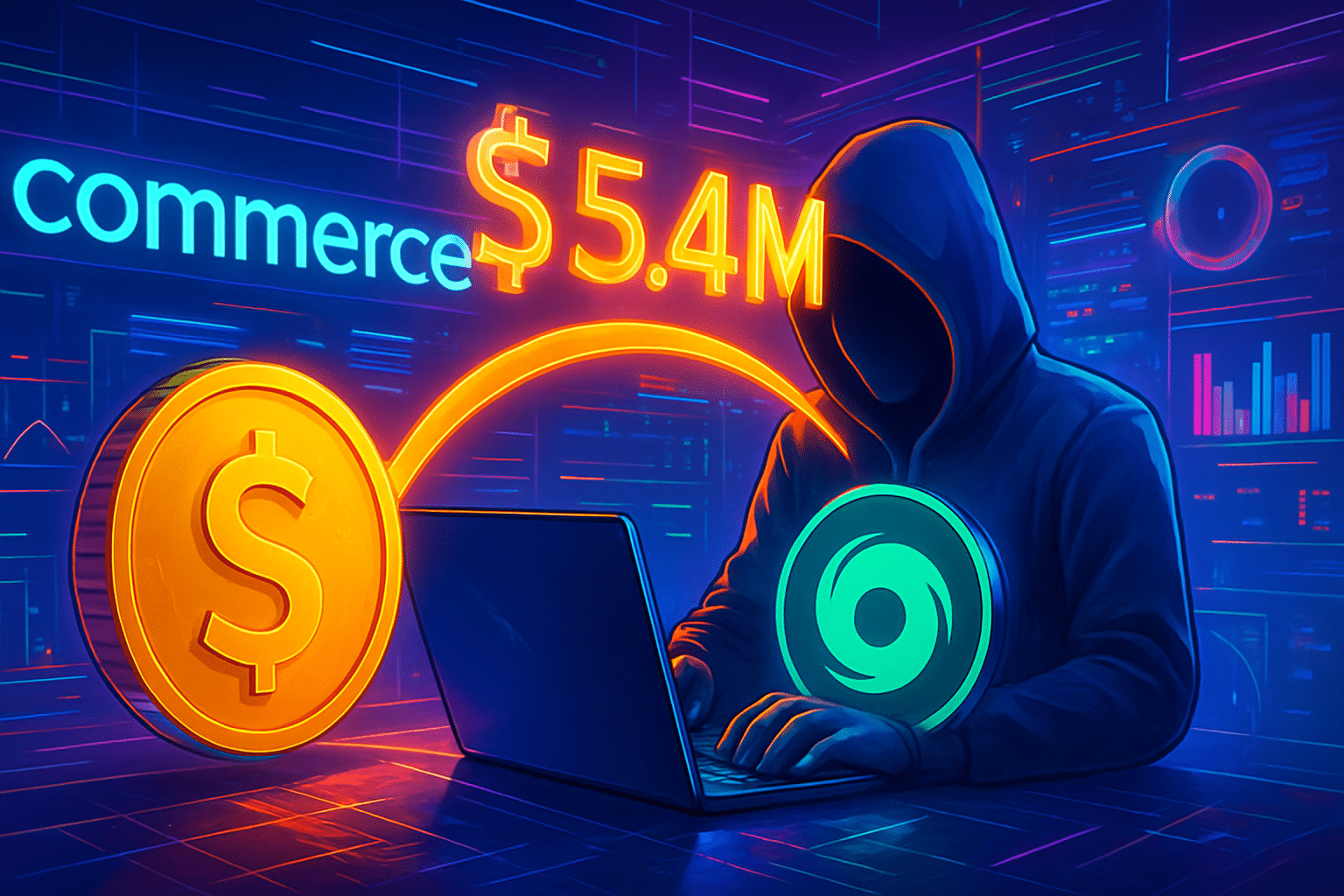 Hacker Coinbase Commerce chuyển 5,4 triệu USD vào Tornado Cash